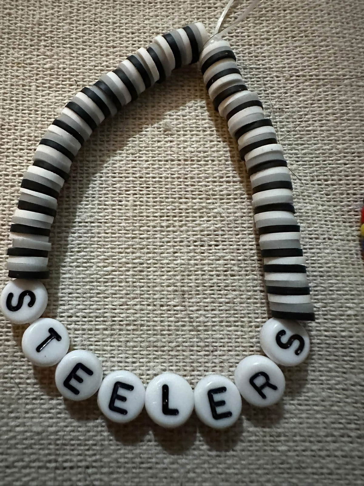 Steelers  game day bracelet set