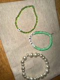 New york jets game day bead bracelet set