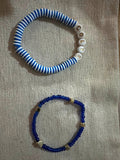 Indianapolis colts game day beaded bracelet set