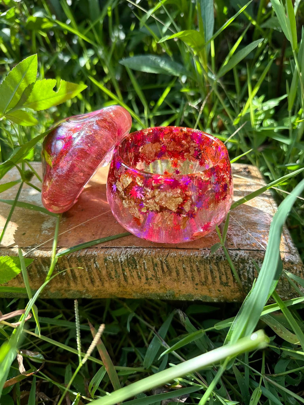 Custom-Made  mushroom jar