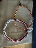 Arizona  Cardinals game day beaded bracelet  set